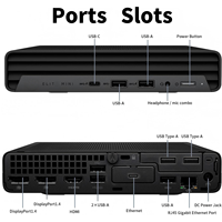PC de bureau Barebone Tiny Elite Mini 800 G9 12e génération, propre, sans rayures, grade A, testé et fonctionnel