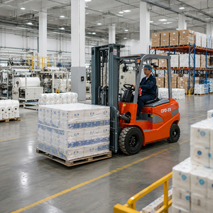 Chariot élévateur contrepoids de 2,5 tonnes, certifié CE ISO, alimenté par batterie, pour entrepôt, directement de l'usine - Product Image 2