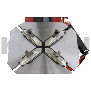 Machine à monter les pneus KUNCHI KC-503 à prix avantageux avec bras oscillant, machine à changer les pneus pneumatiques pour moto - Product Image 5