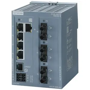 SIEMENS Managed IE switch

LED Diagnosis pengaturan redundansi terintegrasi 6GK52042BB102AA3 6GK5204-2BB10-2AA3