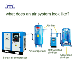 11Kw 15HP Chất lượng cao trực tiếp điều khiển quay trục vít Máy nén khí động cơ làm mát bằng không khí câm thiết kế tiết kiệm năng lượng sử dụng công nghiệp - Product Image 6