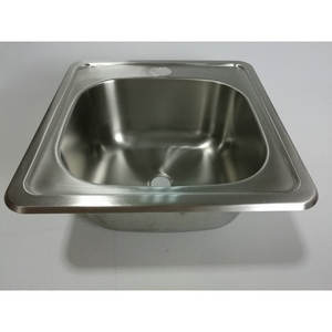 Évier en acier inoxydable GR-527 pour camping-cars et yachts 380*380*150 mm Accessoire intérieur - Product Image 2