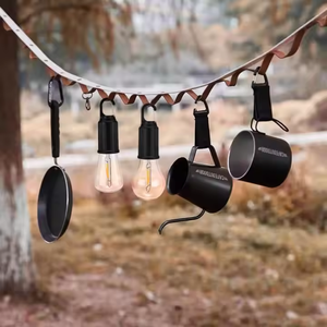 Lightweight Plastic Portable Hanging Fishing Outdoor Rechargeable Adjustable Color Temperature <b>Remote</b> <b>Control</b> Cob Camping Flood - Product Image 3