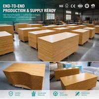 Table de bureau en bambou massif de style moderne de la marque XINYUAN très populaire, couleur naturelle, différentes tailles pour usage commercial et bureautique