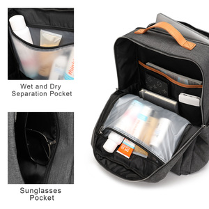 Sac à dos pour ordinateur portable de randonnée et d'affaires, grande capacité, antivol, avec port de charge USB - Product Image 6