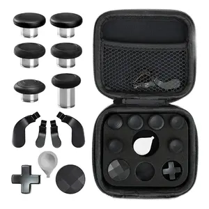 17pcs Thumbsticks+Paddles+D-Pad+Storage Case+ Tool For Xbox One Elite Series 2 Gamepad Controller Buttons Set