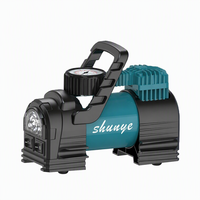 Nouvelle pompe à air électrique portable numérique 12V DC en métal avec moniteur de pression des pneus pour voiture, compresseur d'air