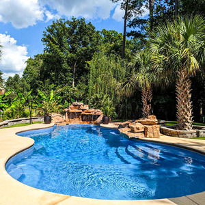 Tùy chỉnh hình dạng và kích thước trong nhà Spa sợi thủy tinh hồ bơi 5 mét bằng <span class=keywords><strong>10</strong></span> mét trên mặt đất hồ bơi - Product Image 3