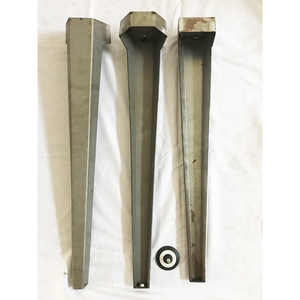Furniture Leg Steel Plate Modern Design Easy Installation Table Office Hotel Use - Product Image 3