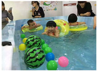 Großhandel Moderner Freistehender Holzbeheizter Acryl-Whirlpool Baby-Stehbadewanne Schwimmbecken Luftmassage Ablaufventil Inklusive