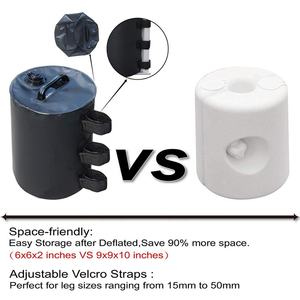 Tenda kanopi Pop 10L portabel, tas Gazebo bobot air 4pcs-Pack kapasitas pengisian air kaki bobot - Product Image 4