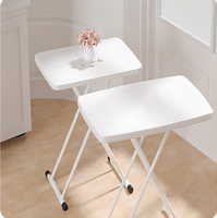 Bureau d'ordinateur réglable en hauteur de haute qualité, table pliable moderne en métal et plastique, support portable pour ordinateur portable, pour la maison, le bureau et l'extérieur