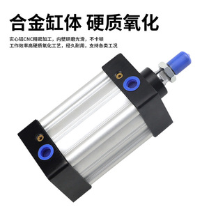 Cilindros de Pistón Estándar de Acero Inoxidable SU en Existencia SU802550100200300400 Nuevo Estado con Sellos Esenciales - Product Image 3