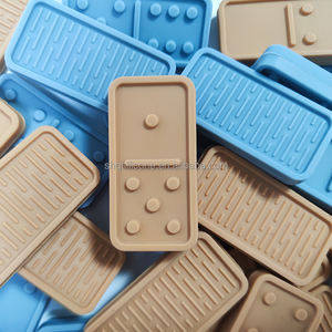 28 pezzi Dodo Domino Silicone Stacking Set giocattolo per 2-4 e 5-7 anni bambini per l'apprendimento e lo studio - Product Image 4