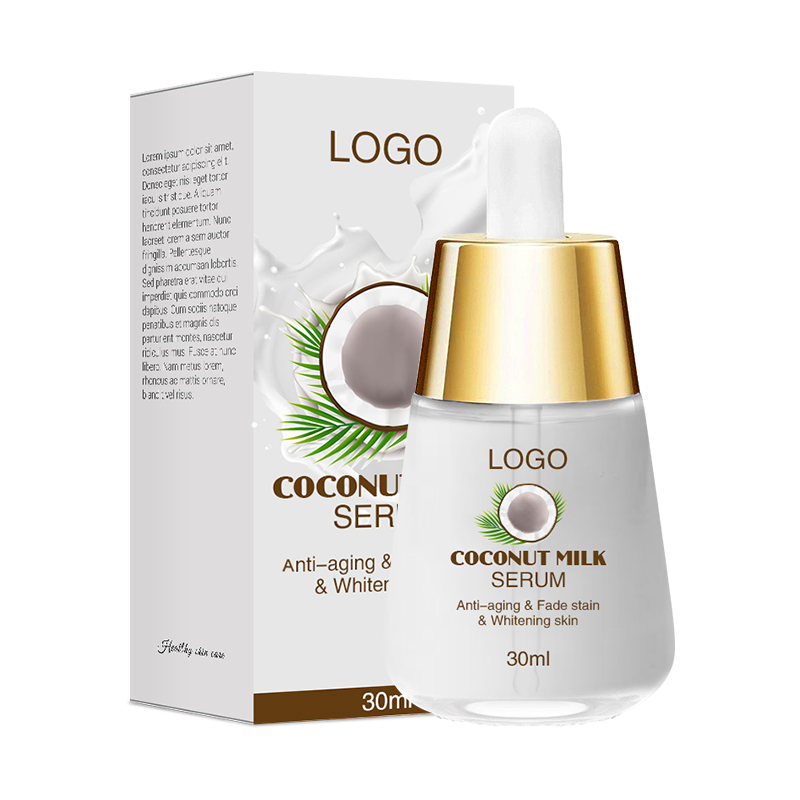 Suero blanqueador de coco