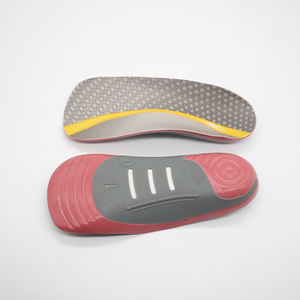 Plantillas ortopédicas de media talla para zapatos, absorbentes de impactos, con soporte de arco - Product Image 1