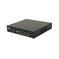 Pare-feu AISTONE avec ventilateur, logo personnalisé gratuit, processeur quadricœur J1900, appliance pare-feu Linux Ubuntu, 4 cartes réseau, routeur domestique 1GbE