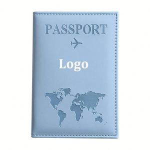 Porta Pasaportes Personalizado con Logotipo, Precio de Fábrica, 3*4 Pulgadas, Sin Marca, Funda para Identificación, Tarjetas Bancarias, Estuche para Viajes en Avión - Product Image 1