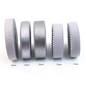 Custom Colors Satin Elastic <strong>Strap</strong> Bra <strong>Webbing</strong> Shoulder <strong>Strap</strong> - Product Image 4