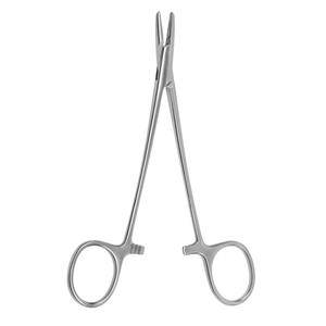 Pinza Portaagujas de Alta Calidad, de Plata, de 7 Pulgadas, Punta Curva, para Hospital, Laboratorio Médico, Quirófano - Product Image 3