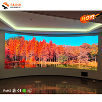 Écran LED mural vidéo COB ultra-fin 16:9 P0.7 P0.9 P1.2 P1.5, intérieur, sans joint, à petit pas de pixel, module d'affichage LED, Pantalla