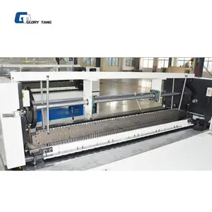 Fabricante fornece máquina de plissagem azul em forma de leque para GT-516B