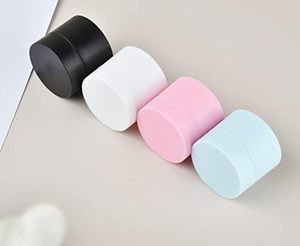 Low MOQ Luxury 100G PP Face Cream <b>Jar</b> Matte White Double Wall <b>Plastic</b> <b>Jar</b> - Product Image 5
