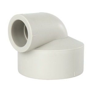 Raccords de tuyauterie d'alimentation en eau à angle droit, coude réducteur à 90 degrés, fusion à chaud PPH Rongsheng, conduites et raccords d'alimentation - Product Image 1