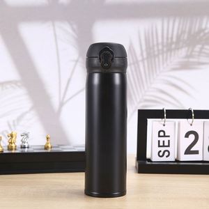 Vaso Infantil de 500 ml, Acero Inoxidable 304, Aislado, con Tapa Abatible y Cierre de Seguridad, para la Escuela y Deportes al Aire Libre - Product Image 2