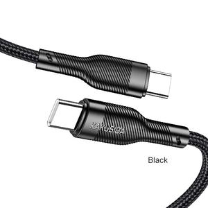 Kakusiga Nhà Máy Giá New Arrival Bện Cáp Type-C Để Loại C Thông Minh Nhanh Chóng Sạc Cáp Dữ Liệu Cho Điện Thoại Di Động - Product Image 2