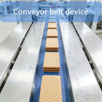 Machine d'emballage automatique horizontale pour sandwichs, gaufrettes, pains, biscuits, type coussin