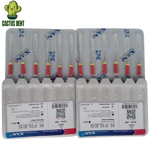 Instruments endodontiques dentaires Alésoirs de limes <span class=keywords><strong>Endo</strong></span> 21mm 25mm/Produits dentaires SANI lime K à usage manuel - Product Image 5