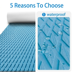Tapis de <span class=keywords><strong>traction</strong></span> antidérapant en mousse EVA rainurée 3M avec adhésif pour planche de surf, planche de kitesurf et planche de pêche - Product Image 4