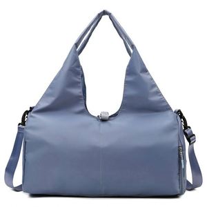 Muestra gratuita 2023 nuevo conjunto de bolsa de yoga para mujer, para fitness, con separación de seco y húmedo, resistente al desgaste, de gran capacidad, para viaje. - Product Image 6