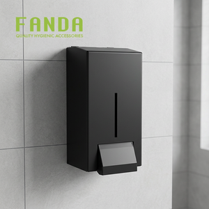 FANDA Modern Eco-Friendly #304 Stainless Steel Commercial <b>Foam</b> Wall Mounted Soap Dispenser with 1000ml Capacity-for Offices - Product Image 3