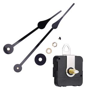 Moderno orologio al quarzo fai da te meccanismo di movimento con lunghe mani nere orologio da parete 175mm per feste alimentato a batteria - Product Image 4