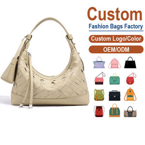 Sac bandoulière vintage en cuir fendu pour femme avec mini-pochette amovible – Tendance estivale, polyvalent pour le bureau et les voyages, personnalisable avec logo - Product Image 1