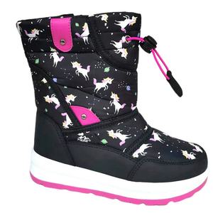 Taille enfant design mignon couleur chaude doublure en laine bottes <span class=keywords><strong>de</strong></span> randonnée Chine gros bottes <span class=keywords><strong>de</strong></span> canard <span class=keywords><strong>de</strong></span> <span class=keywords><strong>ski</strong></span> en plein air par temps froid - Product Image 2