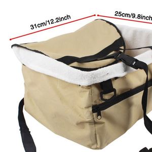 Ocio sólido perro cubierta de asiento de coche hamaca plegable bolsa de transporte de mascotas para perros pequeños Transportin Perro Autostoel Hond - Product Image 6