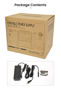 Lithium LifePo4 300000mAh Battery Portable 1000W Power Station <b>1000</b> <b>Watts</b> Emergency Station Power - Product Image 6