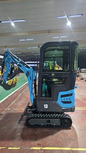 Miniexcavadora SOLREIGN XN-13 <span class=keywords><strong>de</strong></span> 750 kg, 1 tonelada, motor YANMAR, peso operativo <span class=keywords><strong>de</strong></span> 1300 kg, excavadora con cabina, <span class=keywords><strong>retroexcavadora</strong></span>, certificación CE, EPA, OEM, flota <span class=keywords><strong>de</strong></span> alquiler - Product Image 5