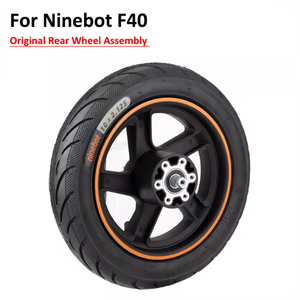 Assemblage de roue arrière d'origine 10*2.125 pour Ninebot par Segway F40 F40D <span class=keywords><strong>F40E</strong></span> F30 F20 pièces de roue arrière de Scooter électrique - Product Image 5