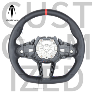 Nuovo Volante M4 2025 per <span class=keywords><strong>BMW</strong></span> <span class=keywords><strong>Serie</strong></span> 3 M3 F20 <span class=keywords><strong>F40</strong></span> F30 F52 F48 X1 X2 X3 X4 F15 X5 F16 X6 Modificato in Fibra di Carbonio - Product Image 2