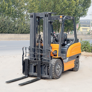 Năng lượng mới điện/thủy lực xe nâng, bốn bánh điện Pallet Stacker Crane, 2 tấn/3 tấn/5 tấn nhỏ Thủy lực pin - Product Image 1