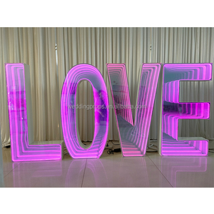 Wedding Backdrop Balloons Decoration Gold Hollowed Out Metal <strong>Wire</strong> Stand Baby love Letter <strong>Sign</strong> - Product Image 6