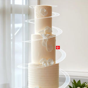 เค้กอะคริลิคแบบเกลียวสำหรับตกแต่งเค้กลายดอกไม้มาใหม่ - Product Image 4