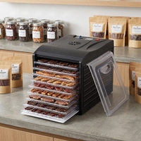 9-Tray RVS Klassieke Voedseldehydrator - 700W Turbo Power - Professionele Jerky & Fruitdroger - BPA Vrij - Huishoudelijk Gebruik