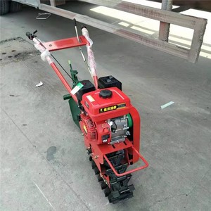 آلة حرث صغيرة PFSN-WG-05 تعمل بالديزل رباعية الأشواط بقوة 5-12 حصان وعرض حرث 30 سم متعددة الأغراض باللون الأحمر - Product Image 2