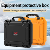 Valise de transport portable en plastique rigide, étanche et résistante aux chocs, avec intérieur en mousse, pour armes à feu, équipement et outils