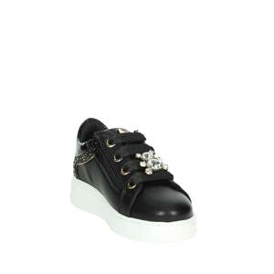 Asso Bambine E Ragazze <b>Sneakers</b> Ag 16532 Nero Oro Chunky Shoes - Product Image 5